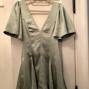Green Lovers + Friends dress XS